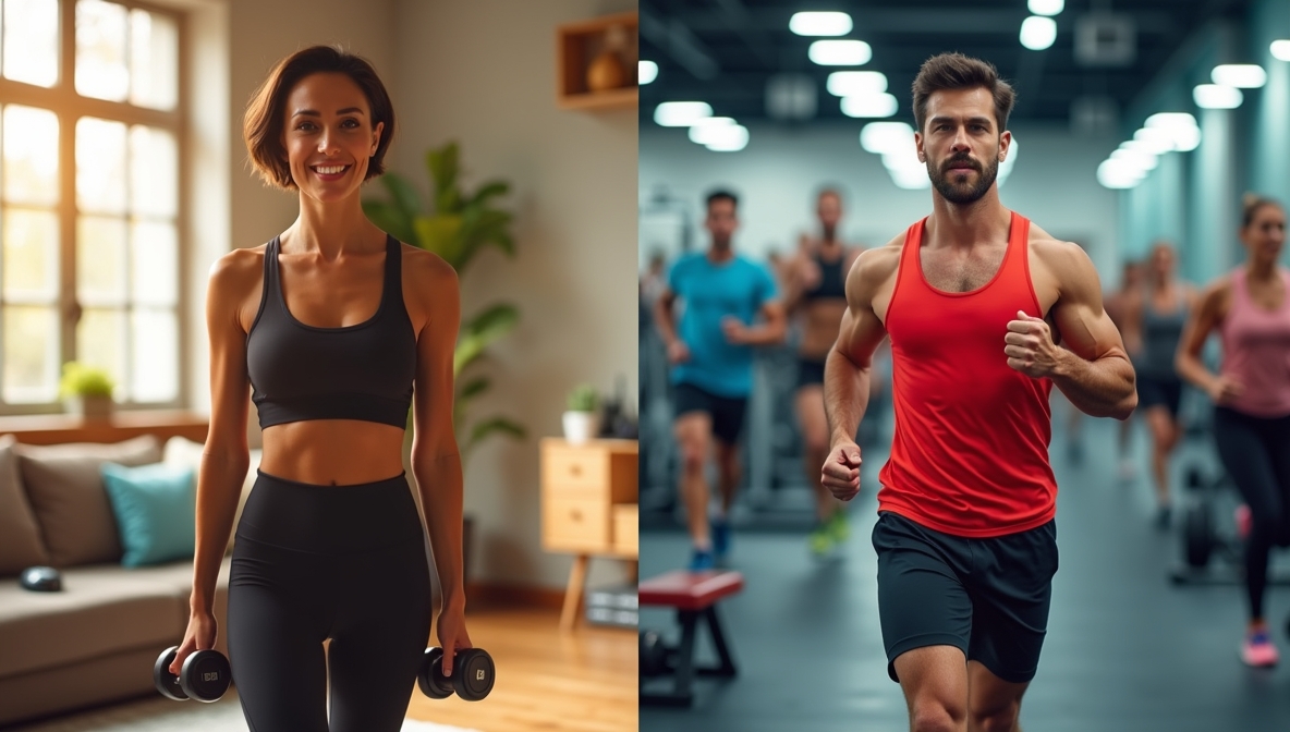 Home vs. Gym Workouts: Pros and Cons